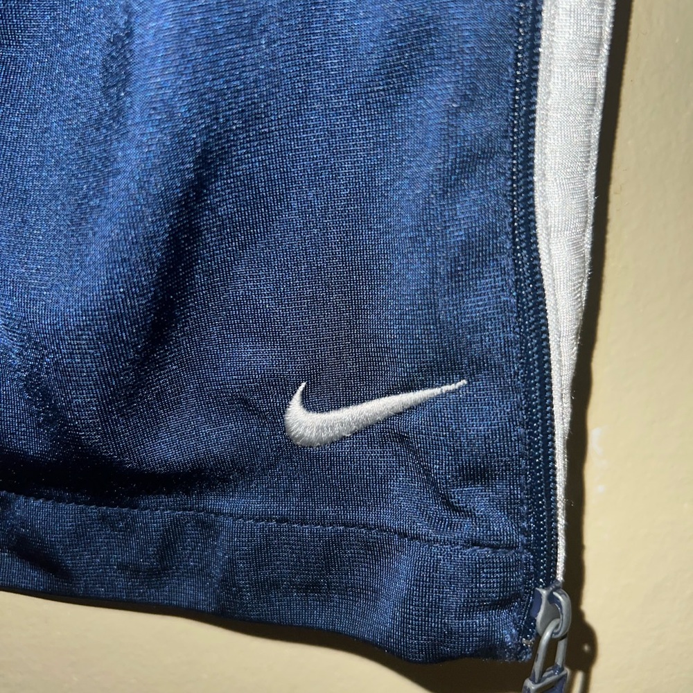 Nike Mens Navy and White Joggers